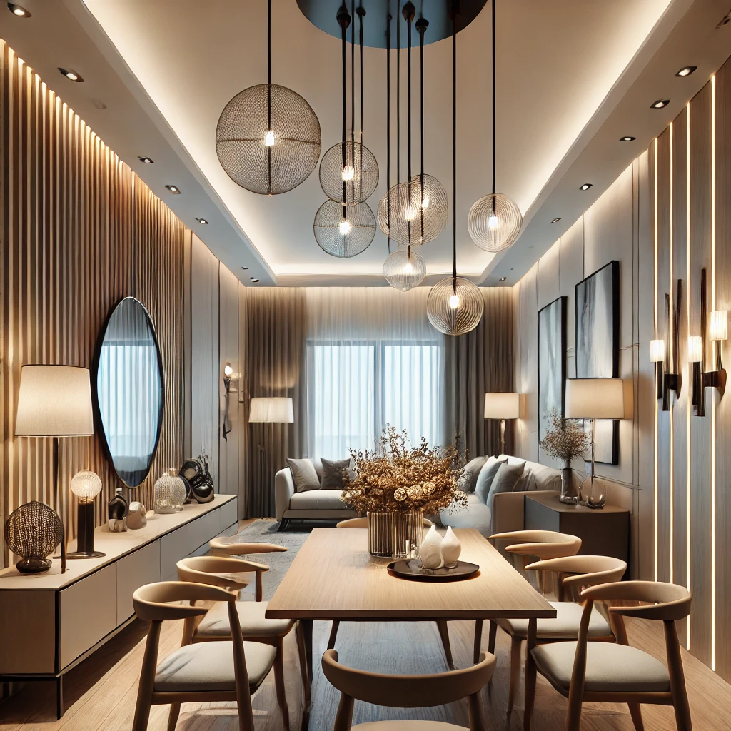 pictorial; description for decrative lighting for your home interior