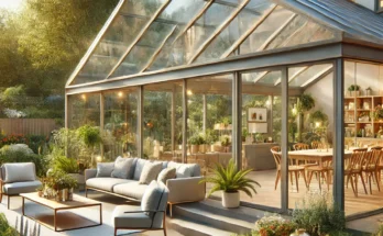 pictorial description of role of conservatories in a house