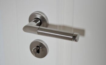 photo of door lock