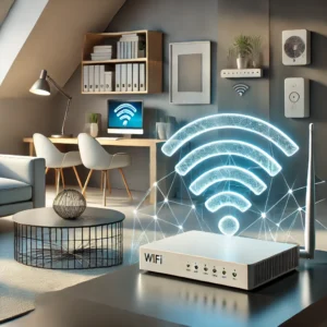 pictorial; description about How to improve wifi signals in your home